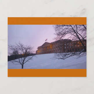 Schloss Wilhelmshoehe Kassel - Winter-Glück Briefkaart