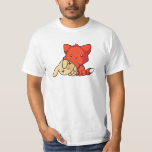 SCHLUP Fox Eating Rabbit T-shirt