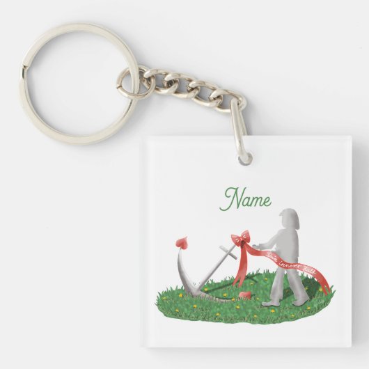 Schlüsselanhänger Anker Sleutelhanger (voorkant)