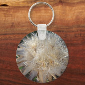 Schlüsselanhänger beiges Blumenstroh Sleutelhanger (Voorkant)