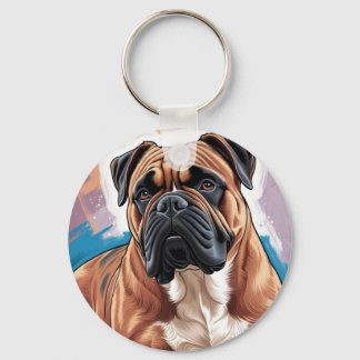 Schlüsselanhänger Hund - Boxer Sleutelhanger