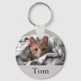 Schlüsselanhänger mit dem Foto deiner Katzen Sleutelhanger