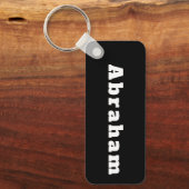 Schlüsselanhänger mit Namen Abraham Sleutelhanger (Voorkant)