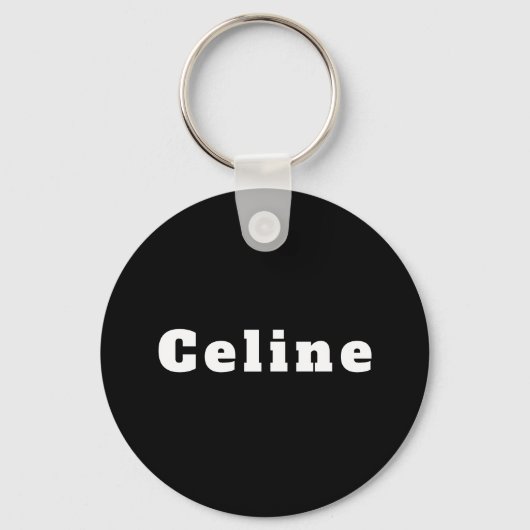Schlüsselanhänger mit Namen Celine Sleutelhanger (Voorkant)