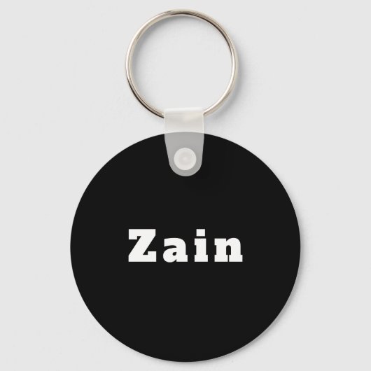 Schlüsselanhänger mit Namen Zain Sleutelhanger (Voorkant)