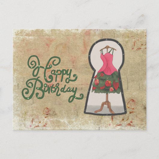 Schlüsselloch Briefkaart (Voorkant)