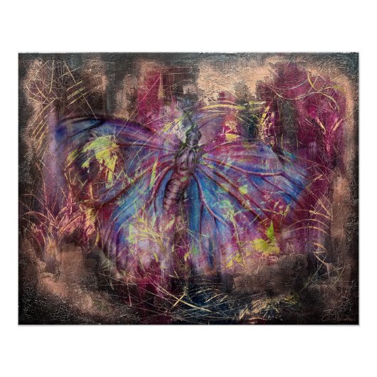 Schmetterling  perfect poster (Voorkant)