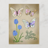 Schmetterlinge briefkaart (Voorkant)