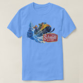 Schmidt Beer Snowmobile T-shirt (Design voorkant)