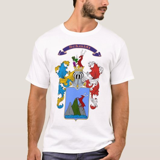Schmidt familie Hungarian Crest T-shirt (Voorkant)
