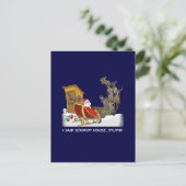 Schmidt House Funny Christmas Carte postale (Debout devant)