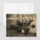 Schmitt & Schwanenfluegel Brewery Vintage Briefkaart (Voorkant / Achterkant)