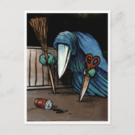 Schnabelperchten - Spooky Yule Critter Briefkaart