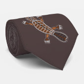 Schnabeltier oder Platypus Stropdas (Opgerold)