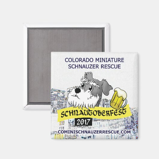Schnautoberfest 2017 - Magnet (Recto/Verso)