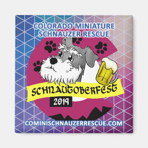 Schnautoberfest 2019 magnet magneet