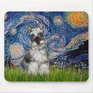 Schnauzer 1 - Sterrennacht Muismat
