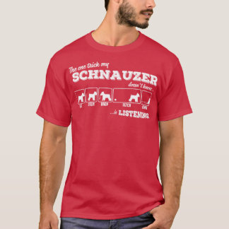 Schnauzer 3 t-shirt