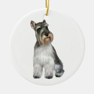Schnauzer (A11) Keramisch Ornament