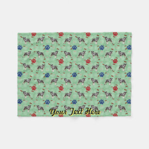 Schnauzer Art Fleece Deken