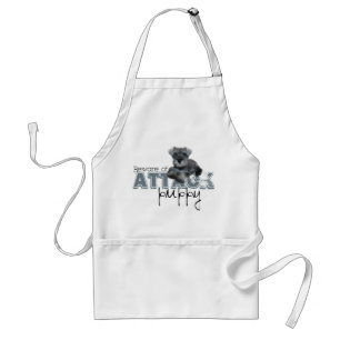 Schnauzer Attack Apron Standaard Schort