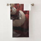 Schnauzer avec Noël Festif du Père Noël (En situation)