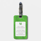Schnauzer bagage labels (Achterkant verticaal)