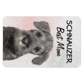 Schnauzer Best Mom Magnet (Horizontal)