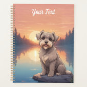 Schnauzer bij Lake Planner (Voorkant)