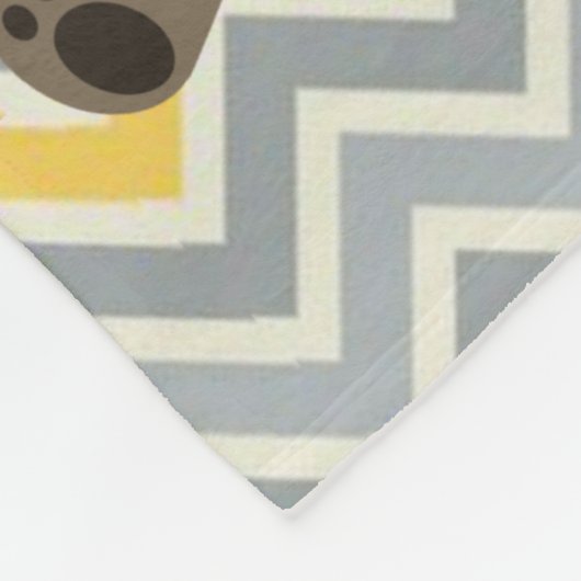 Schnauzer Blanket Fleece Deken (Hoek)