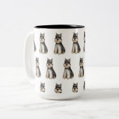 Schnauzer Café Mug (Devant gauche)