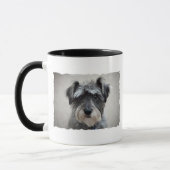 Schnauzer Chien Café Mug (Gauche)