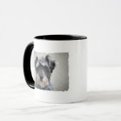 Schnauzer Chien Café Mug (Devant gauche)