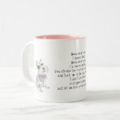 Schnauzer Chien Mug (Devant gauche)