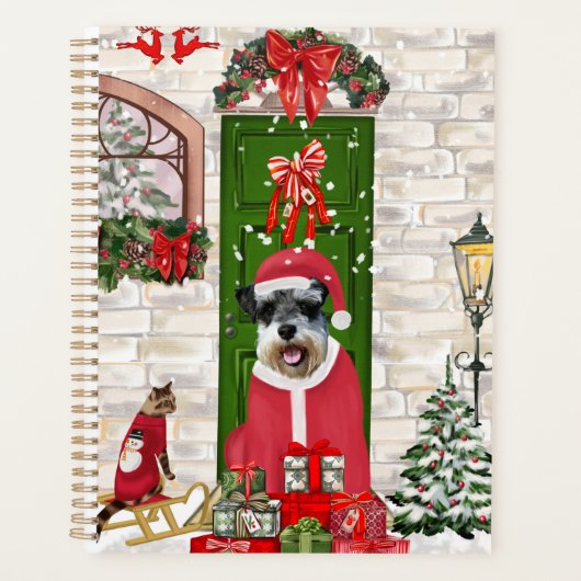 Schnauzer Chien Noël (Devant)