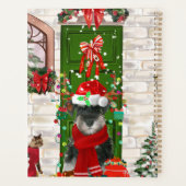 Schnauzer Chien Noël (Dos)