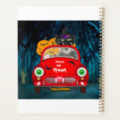 schnauzer Chien voiture voiture effrayant Hallowee (Dos)