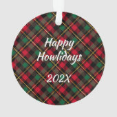 Schnauzer Custom Christmas Orament (dos)