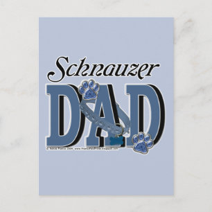 Schnauzer DAD Briefkaart