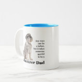 Schnauzer Dad Mug (Devant gauche)