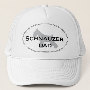 Schnauzer Dad Trucker Pet