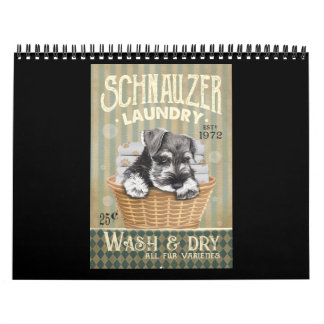 Schnauzer Dog Kalender