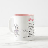 Schnauzer Dog Mug (Devant gauche)