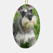 Schnauzer Dog Ornament (Links)