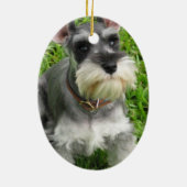 Schnauzer Dog Ornament (Achterkant)