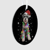 Schnauzer Dogs Tree Christmas Xmas Pet Animal Dog (devant)