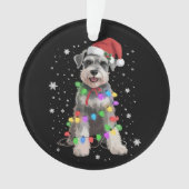 Schnauzer Dogs Tree Christmas Xmas Pet Animal Dog (devant)