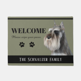 Schnauzer Doormat Deurmat