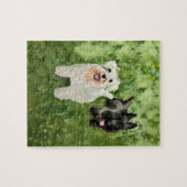 Schnauzer en Scottie Legpuzzel (Horizontaal)