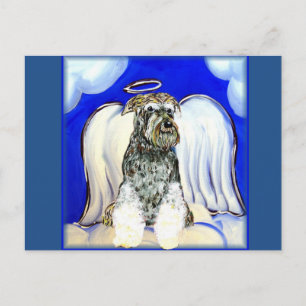 SCHNAUZER ENGEL BRIEFKAART